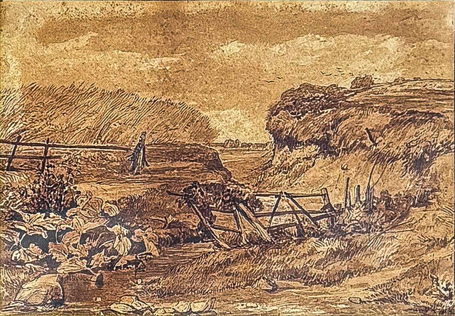 Lot 67 - Manner of JMW Turner Libre Studiorum Study