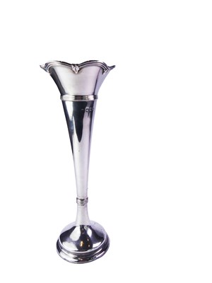Lot 305 - Small Silver Vase.