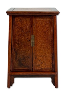 Lot 180 - Chinese Small Bedside Cabinet/Table, purportedly purchased as Huang Hauli.