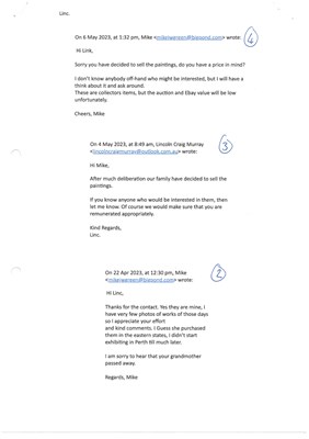 Lot 47 - Mike Green b.1941.