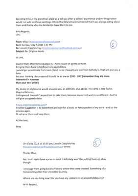 Lot 47 - Mike Green b.1941.