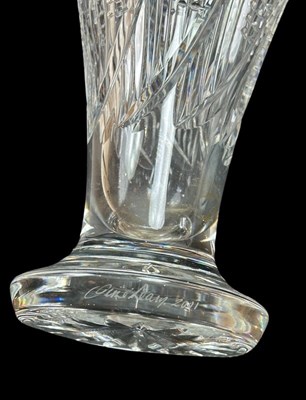 Lot 163 - Limited Edition 6/100 Jim O'Leary Waterford Celebration Collection Vase.