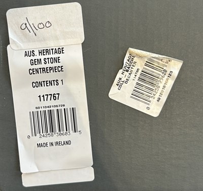 Lot 193 - Waterford Australian Heritage Collection Gem Stone Centrepiece Bowl.