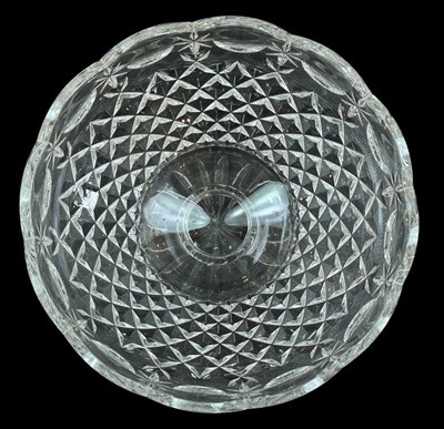 Lot 193 - Waterford Australian Heritage Collection Gem Stone Centrepiece Bowl.