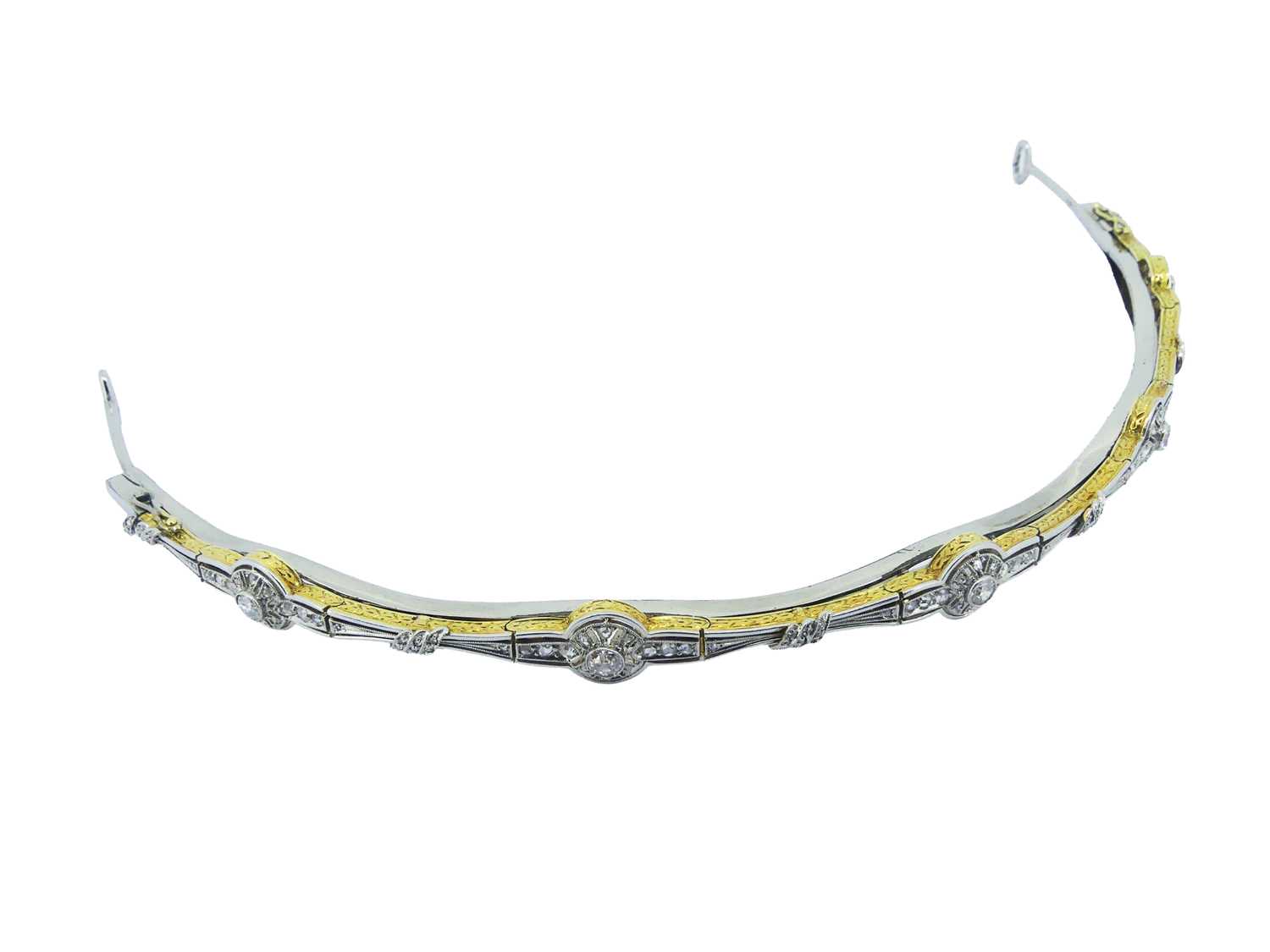 Lot 34 - Diamond Set Tiara.