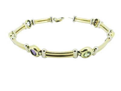 Lot 197 - Gem Set Bracelet.