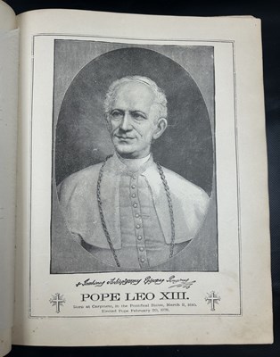 Lot 108 - 19th Century Canonical Bible by Douey & Rheims.