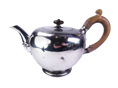 Lot 313 - A Garrard's Sterling Silver Tea Pot.