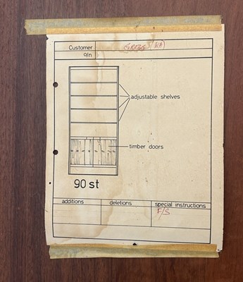Lot 110 - Catt Furniture Bookcase.