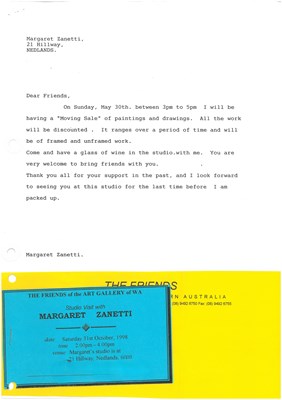 Lot 85 - Margaret Rintoul Zanetti Working 1980s-90s.