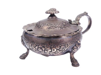 Lot 270 - Scottish Silver Sugar Bowl and Ladle.