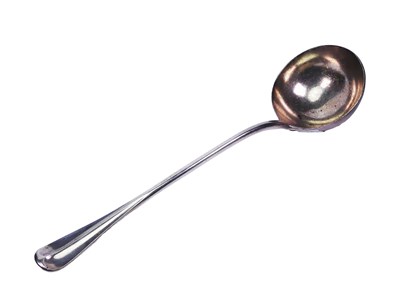 Lot 278 - Large Silver Ladle.