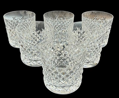 Lot 196 - Waterford Crystal Whisky Glasses.