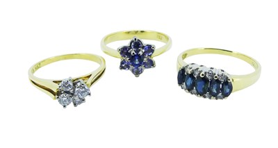 Lot 182 - A Collection of Three Rings.