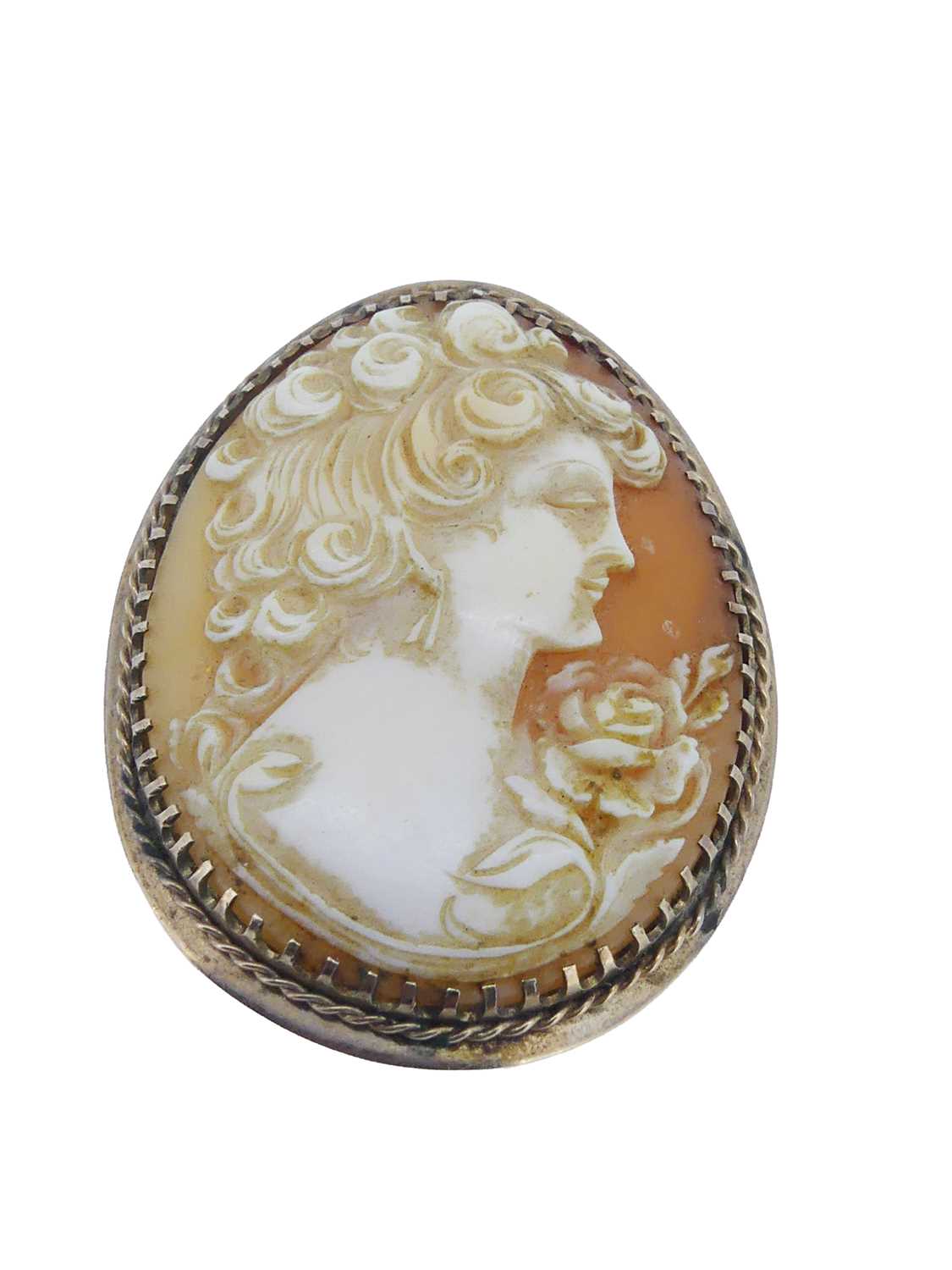Lot 12 - Late 19th Century Cameo Brooch.