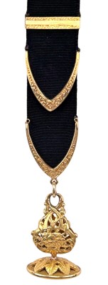 Lot 216 - 14ct Yellow Gold Fob Chain Seal.