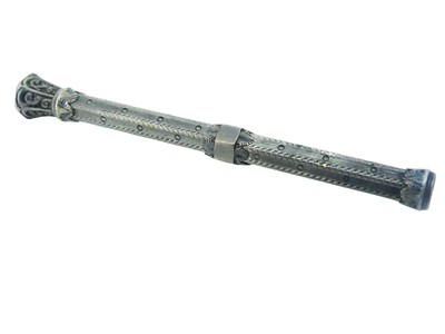 Lot 32 - Silver Cased Retractable Pencil.