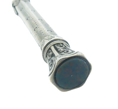 Lot 32 - Silver Cased Retractable Pencil.