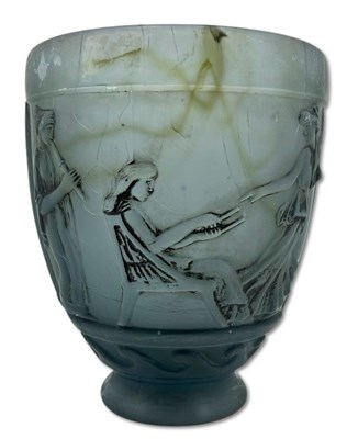Lot 191 - Georges de Feure Pate De Verre Vase.