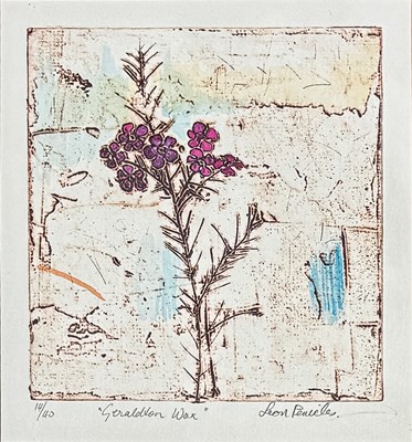 Lot 37 - 2x Leon Pericles Collagraph Prints.