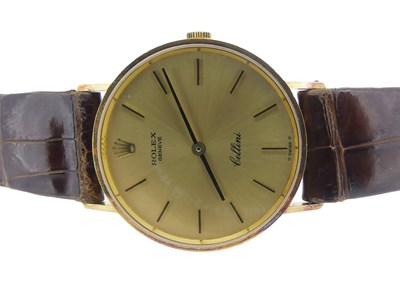 Lot 248 - Gold Rolex Cellini Watch.