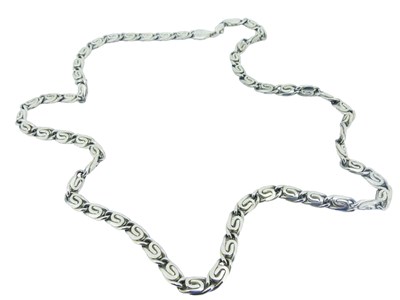 Lot 8 - Two Silver Chains.