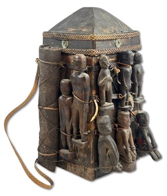 Lot 97 - Dayak/Indonesian? Medicine Box.
