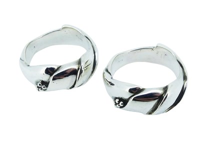 Lot 52 - Two George Jensen Rings.
