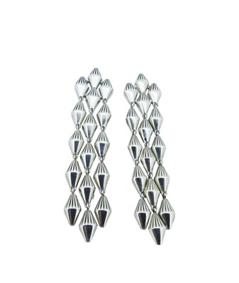 Lot 233 - Georg Jensen Dangling Drop Style Earrings