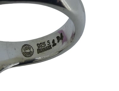 Lot 79 - Two Iconic Georg Jensen Rings.