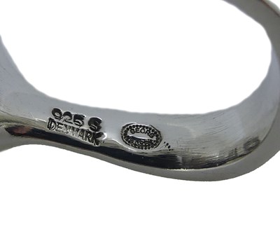 Lot 79 - Two Iconic Georg Jensen Rings.