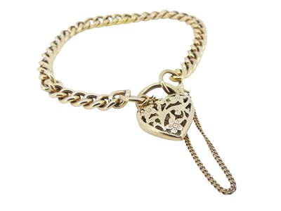 Lot 204 - Rose Gold Bracelet.