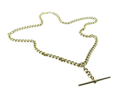 Lot 225 - Curb Link Fob Chain.