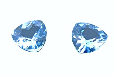 Lot 134 - Two Loose Topaz