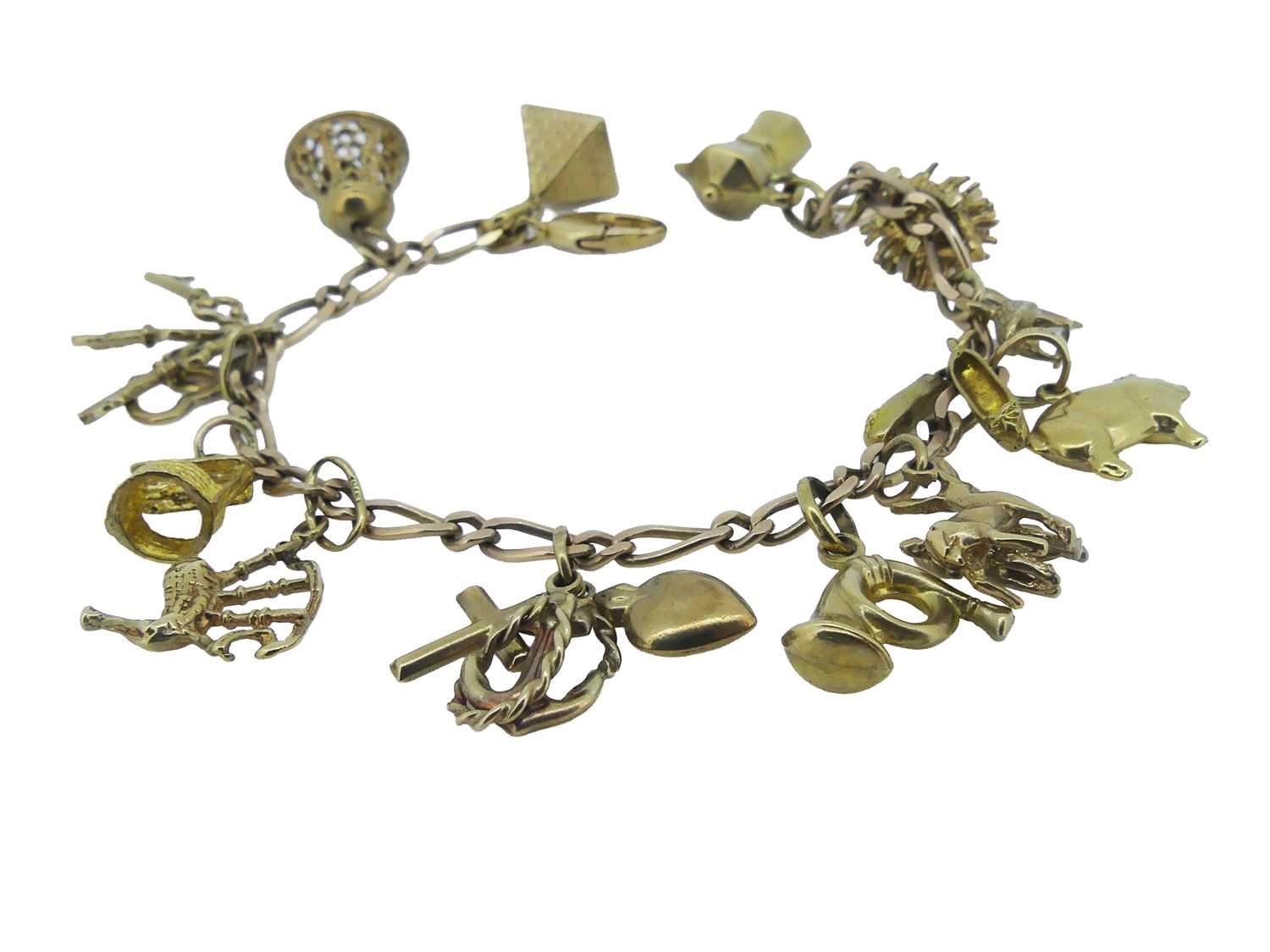 Lot 66 - Charm Bracelet.