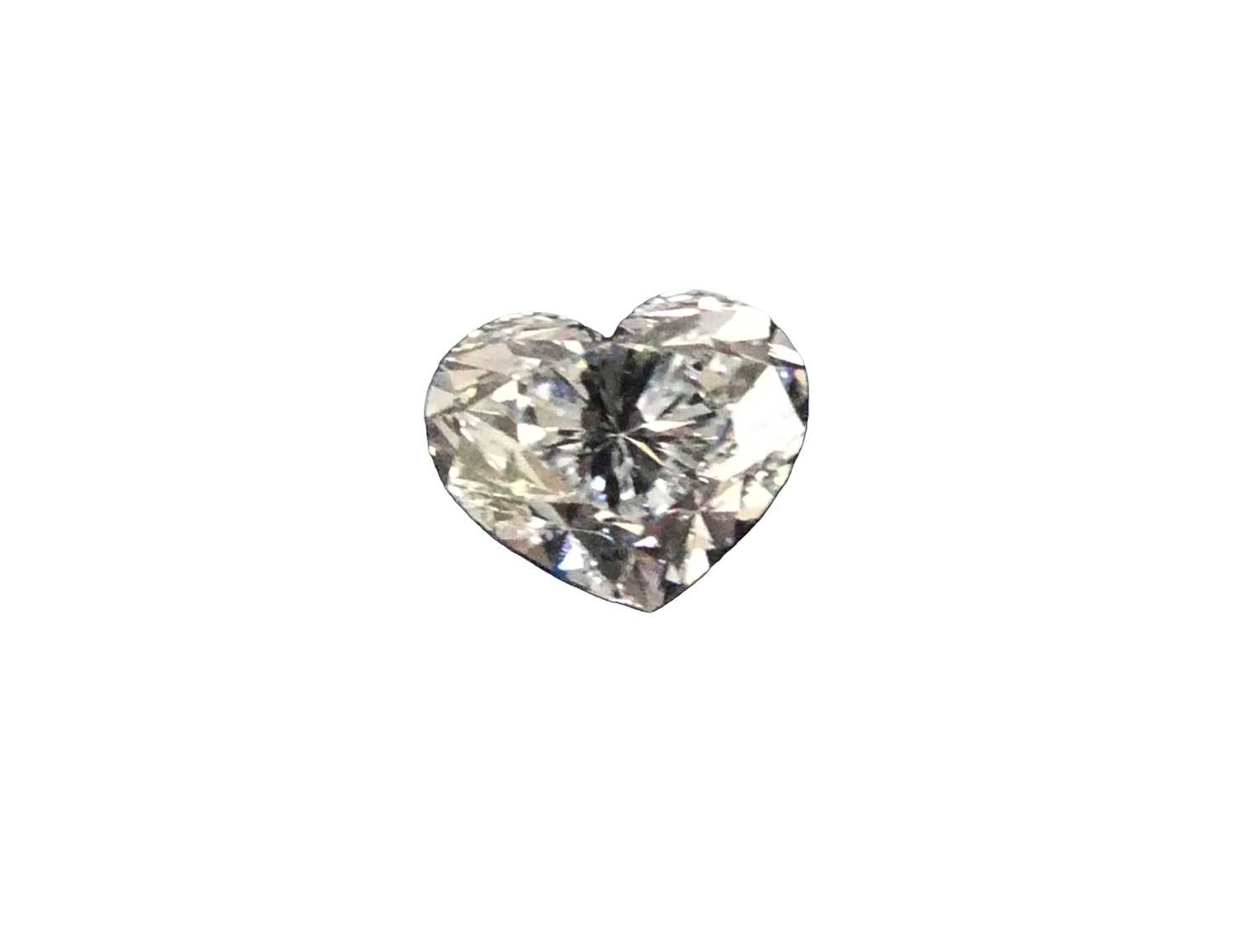 Lot 20 - Heart-Shaped Brilliant Cut Diamond.