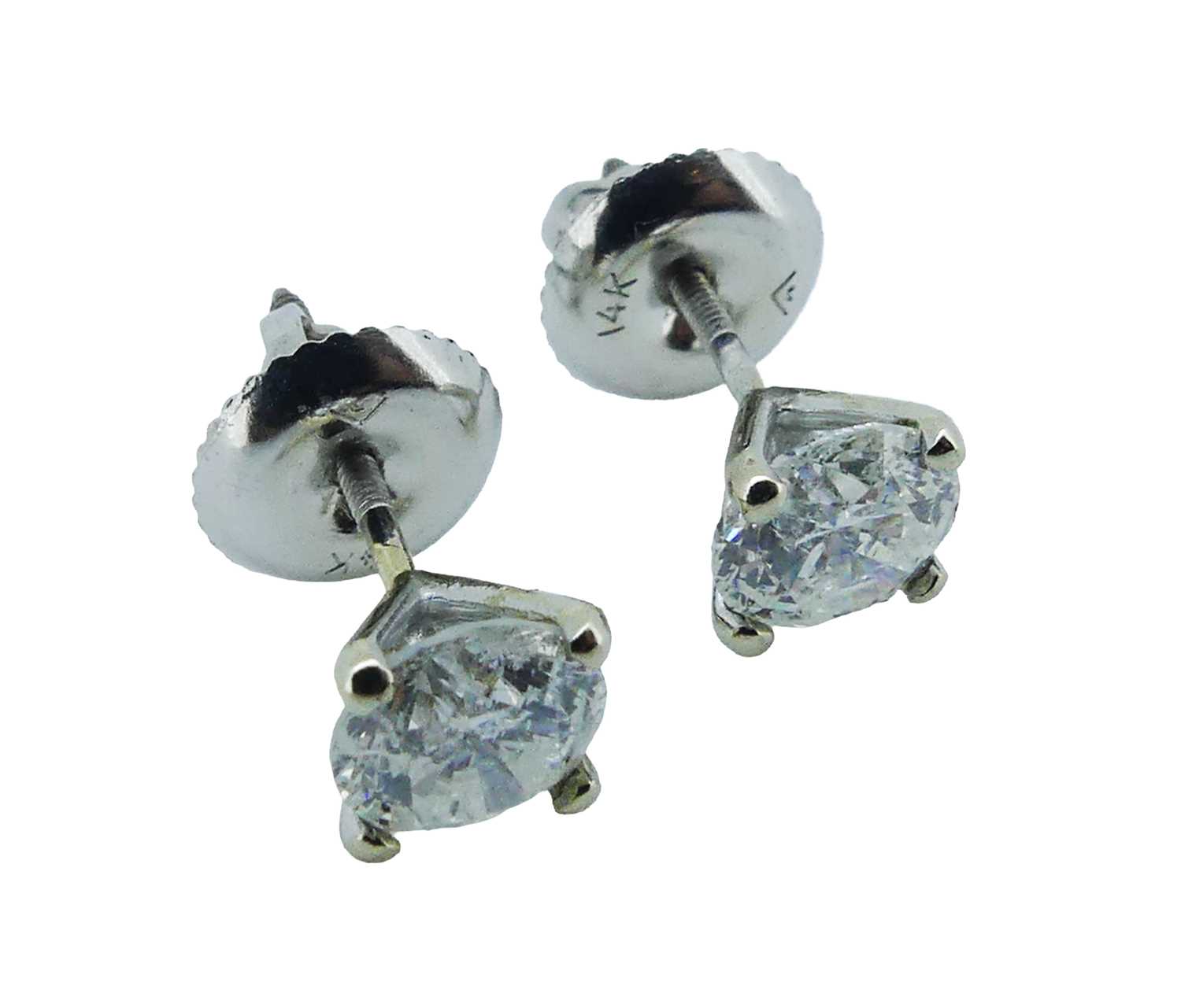 Lot 96 - Stud Earrings.