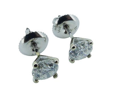 Lot 96 - Stud Earrings.