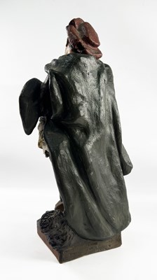 Lot 162 - A Goldscheider Painted Terracotta Figure Of 'Falstaff', By Friedrich Goldscheider, C. 1900.