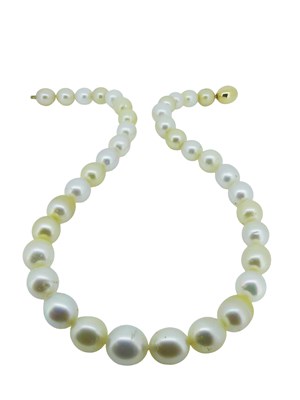 Lot 220 - A Strand of South Sea Pearl.