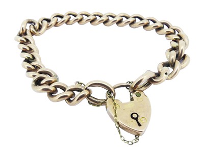 Lot 86 - Rose Gold Bracelet.