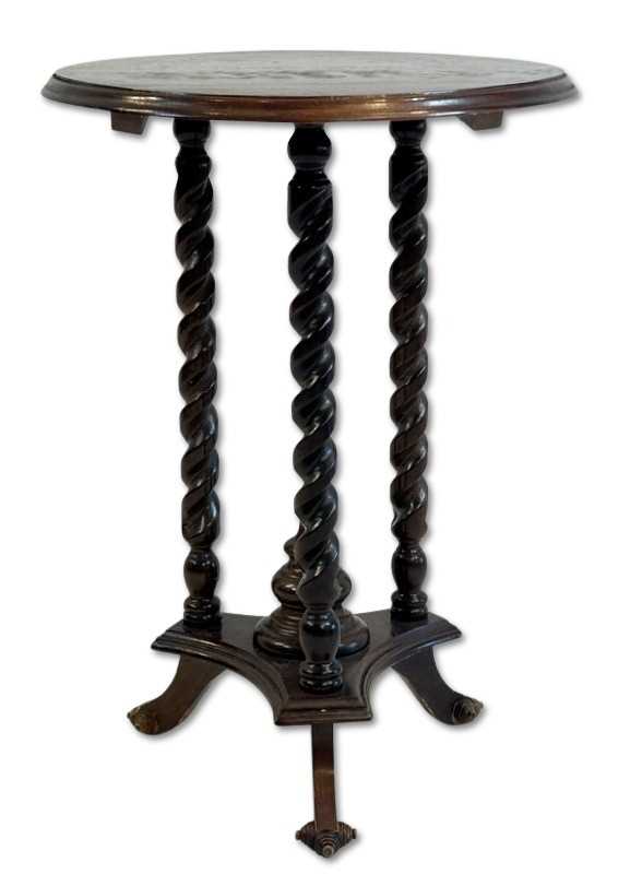 Lot 144 - Antique Round Mahogany Side Table.