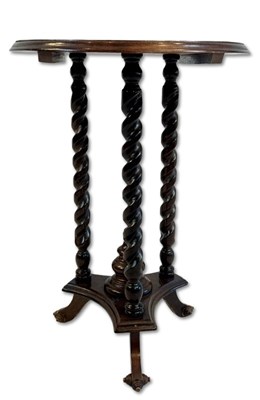 Lot 144 - Antique Round Mahogany Side Table.