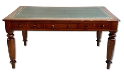 Lot 130 - Rare Cedar Partner Desk.