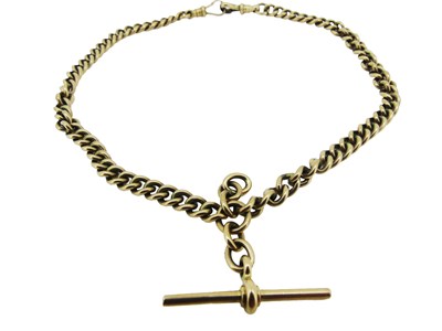 Lot 111 - Rose Gold Fob Chain.