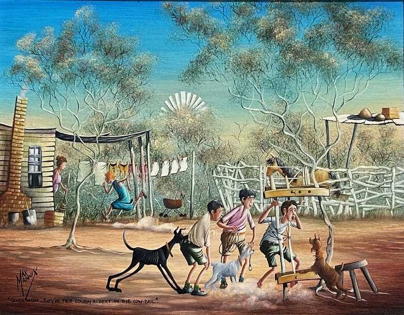 Lot 58 - Max Mannix b.1959.