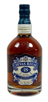 Lot 205 - Chivas Regal Bottle.