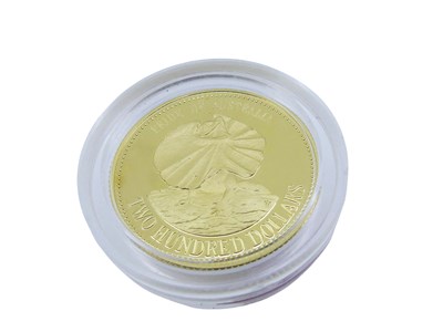 Lot 1 - 1989 Limited Edition Australian Gold Coin.