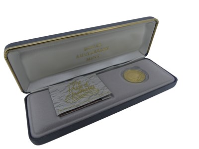 Lot 1 - 1989 Limited Edition Australian Gold Coin.