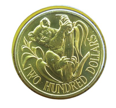 Lot 44 - Royal Australian Minted Gold Coin.